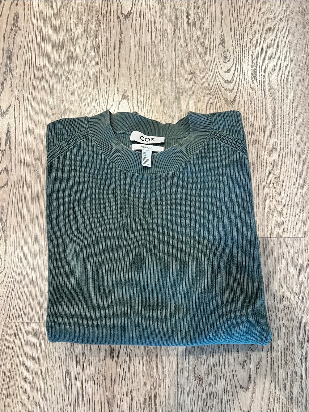 COS | Men's Ribbed Crewneck Sweater